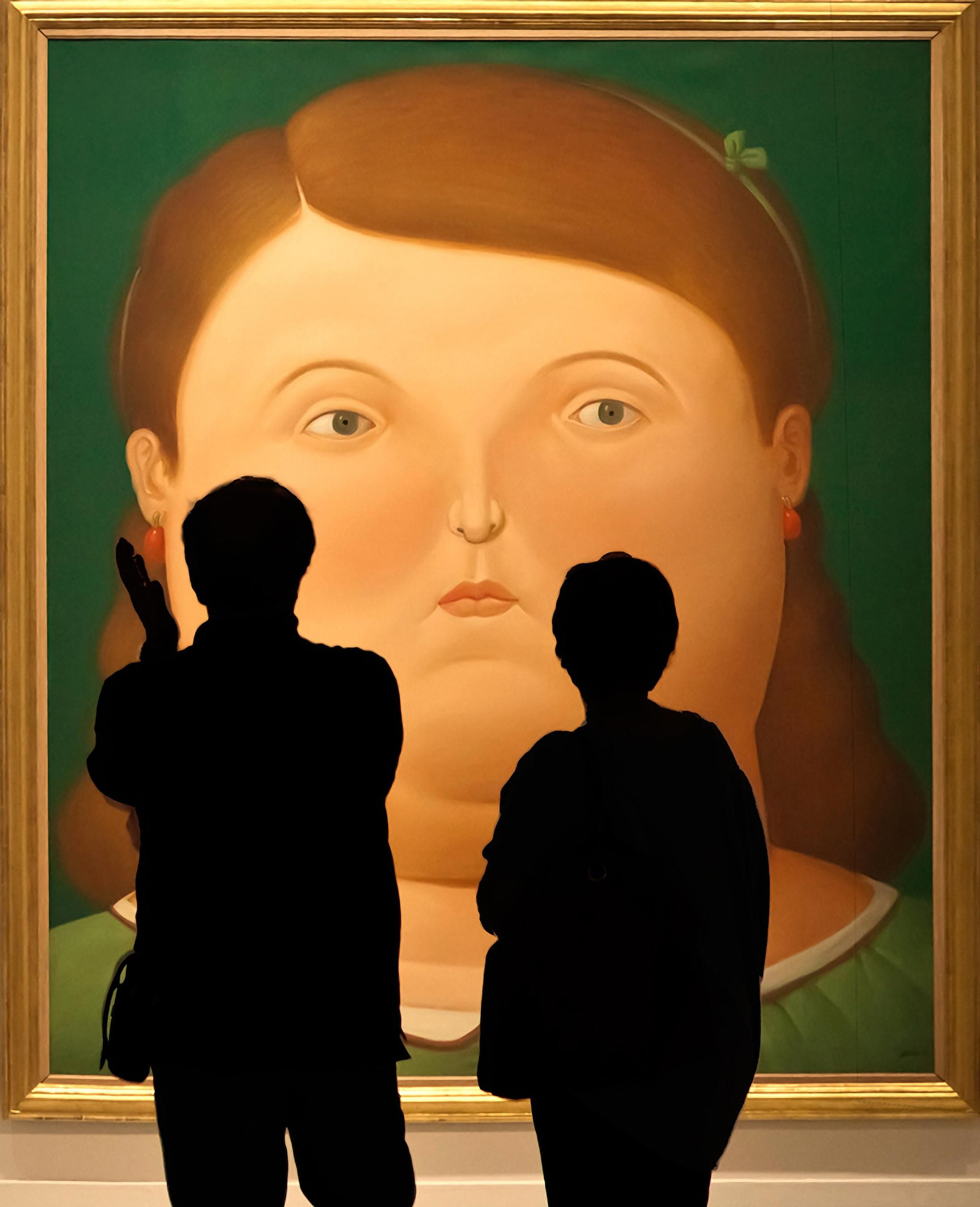 Las obras de Botero reflejan cierto sobrepeso, que el genial pintor y escultor niega tajantemente: “No he pintado una persona gorda en mi vida”.