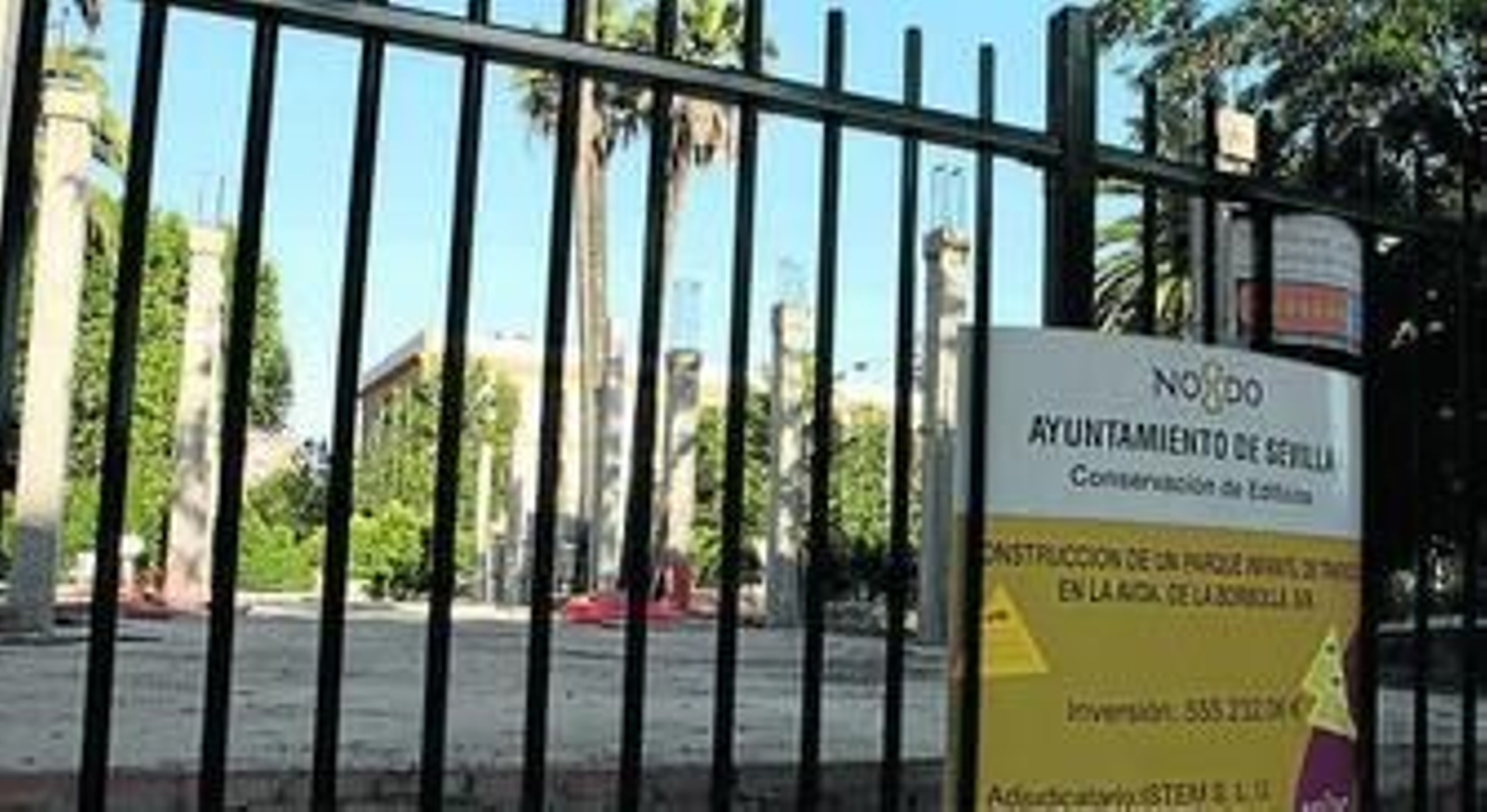 El parque infantil de Tráfico, en una imagen de archivo.