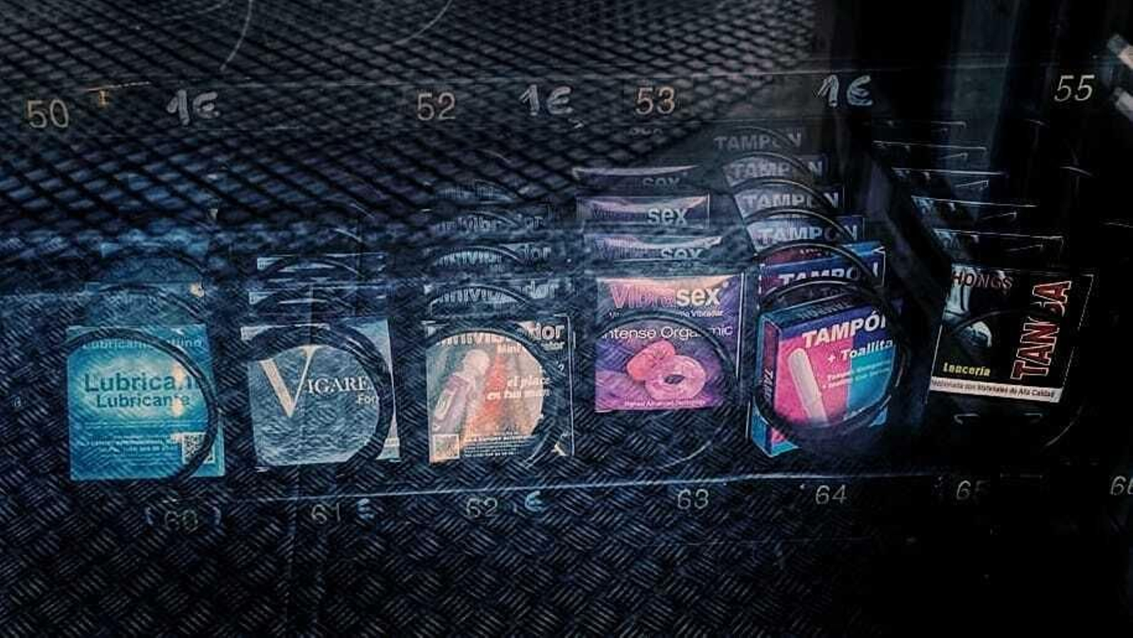 Una máquina de vending en Cádiz.