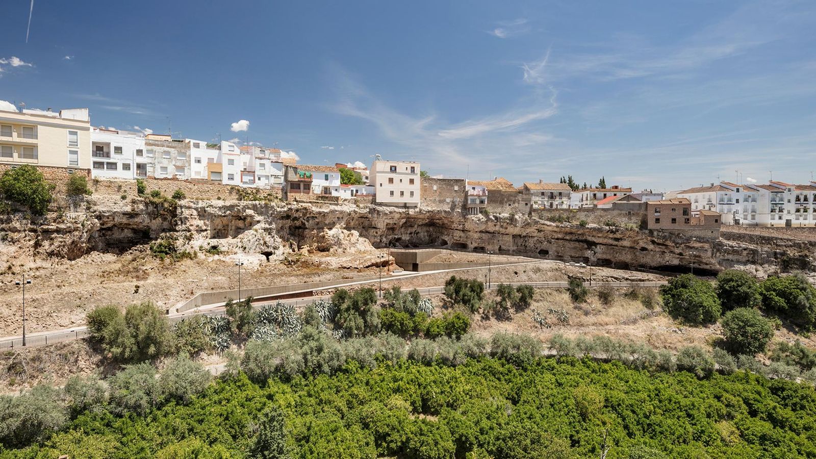 Panorámica del Caño de Hierro, en Hornachuelos.