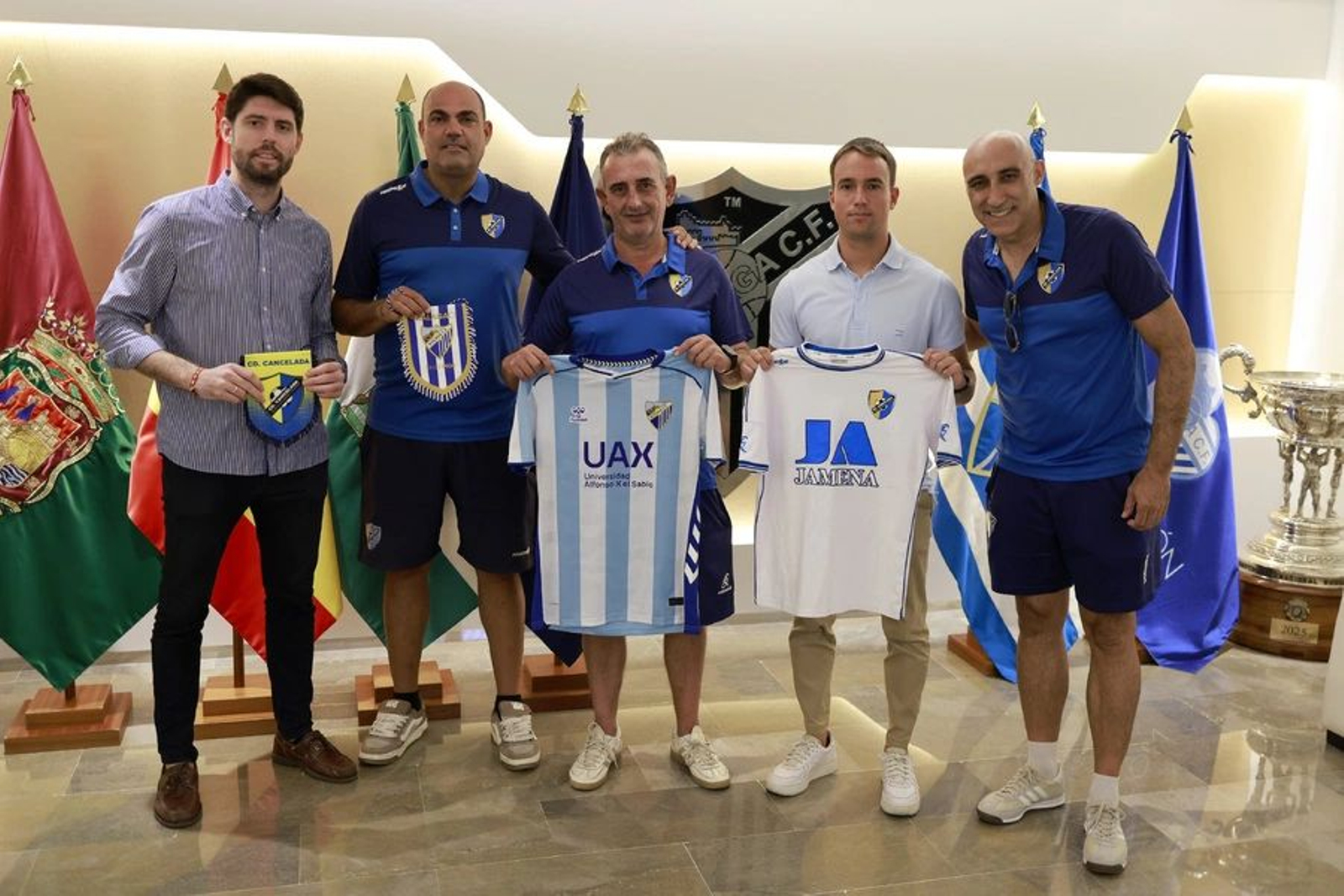 El CD Cancelada suscribe el Acuerdo Marco