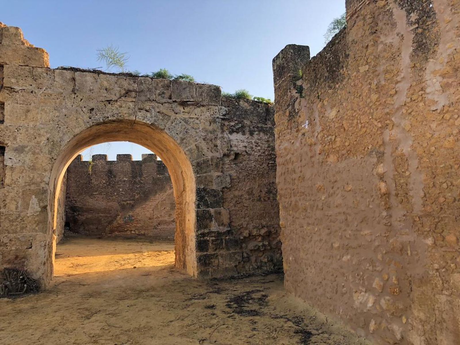 Una vista del Castillo de Alcalá de Guadaíra.