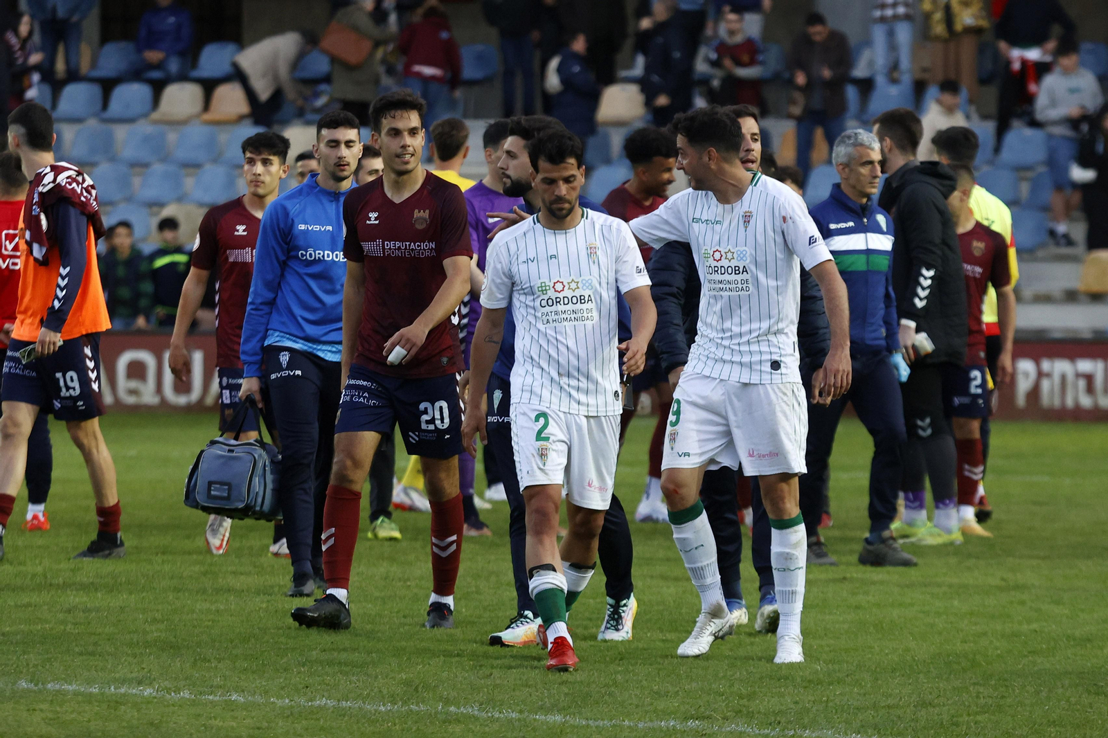 La derrota del Córdoba CF en Pontevedra, en imágenes