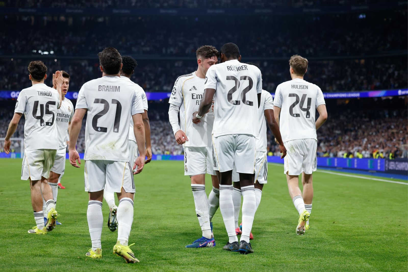 Las fotos del Real Madrid-Manchester City