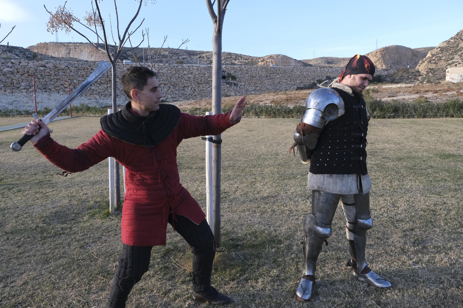 Fotogalería de los combates medievales en Almería