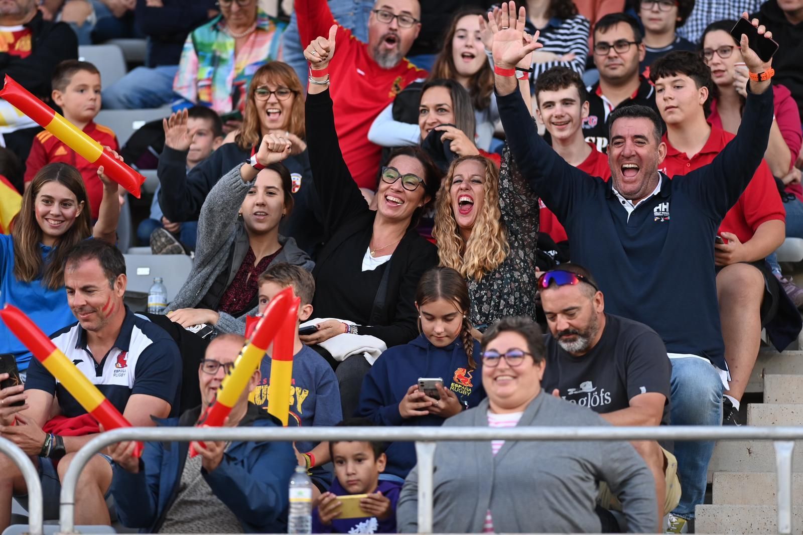 Las fotos del España-Tonga de rugby en Málaga