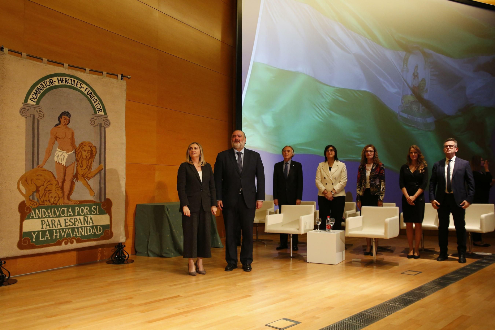 Galería de fotos de los premiados con las Banderas de Andalucía en Granada