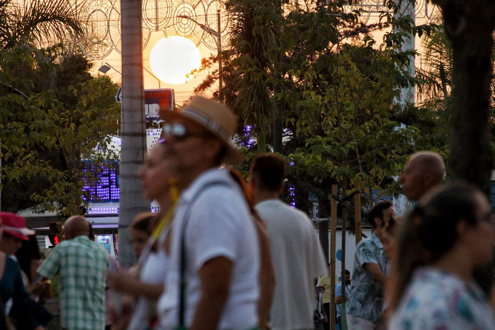 El pregón de Javier Castillo en la Feria de Málaga, en imágenes