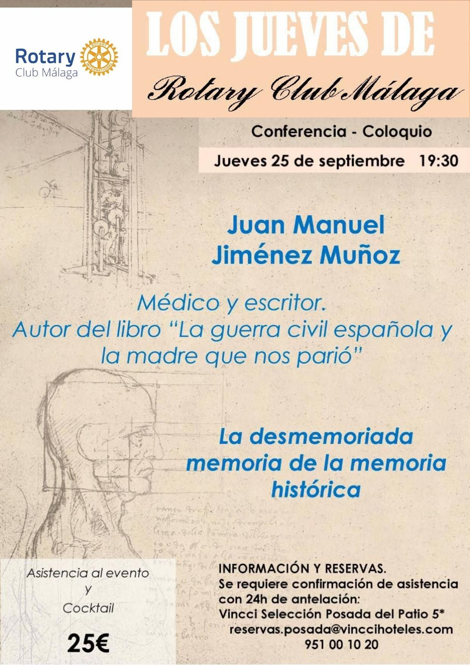 El cartel del evento.