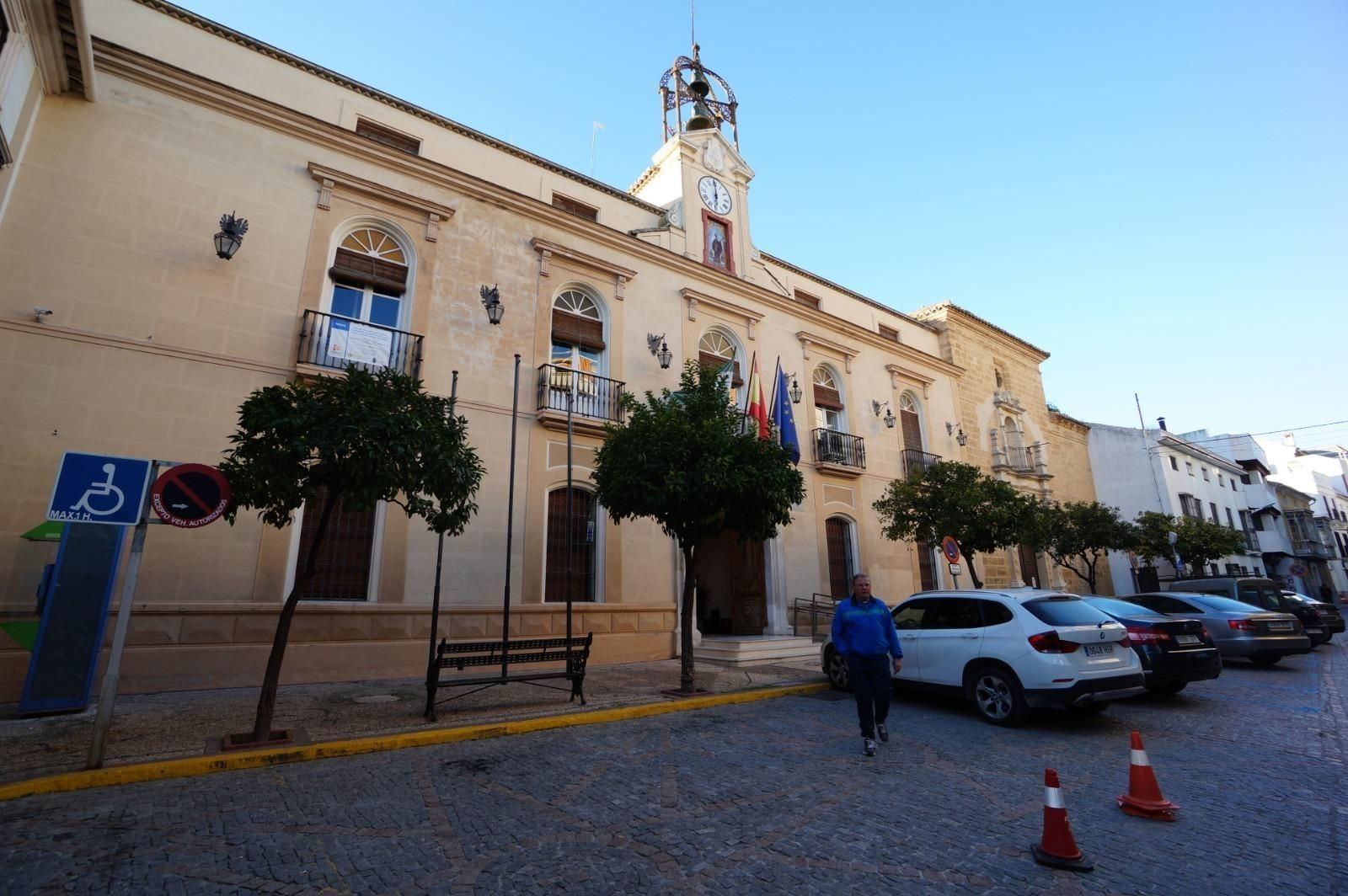 Exterior del Ayuntamiento de Montilla.