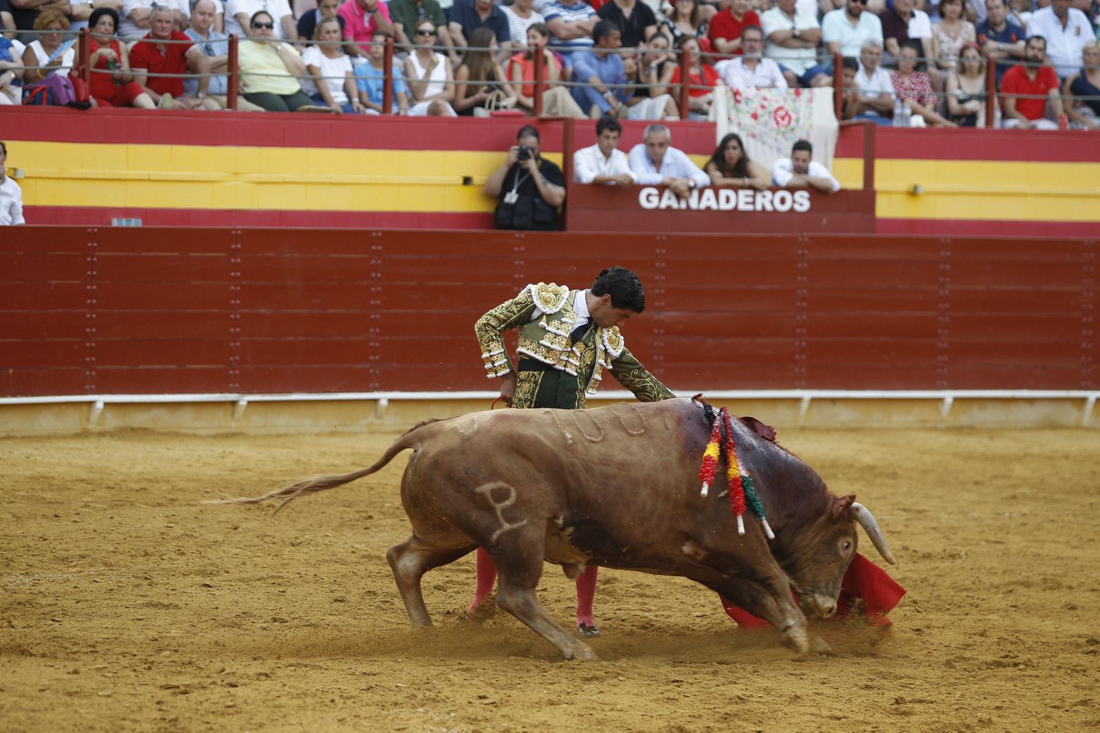 Fotogalería corrida toros Feria Santa Ana-Roquetas de Mar-El Juli-Perera-Aguado