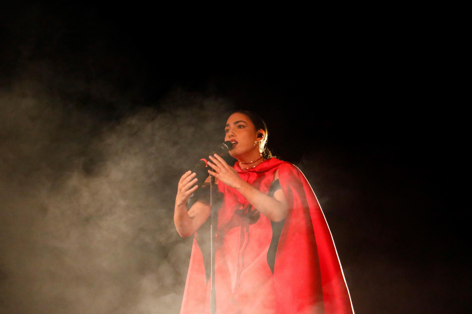 María José Llergo, en su concierto inaugural de gira en Córdoba. María José Llergo, en su concierto inaugural de gira en Córdoba.