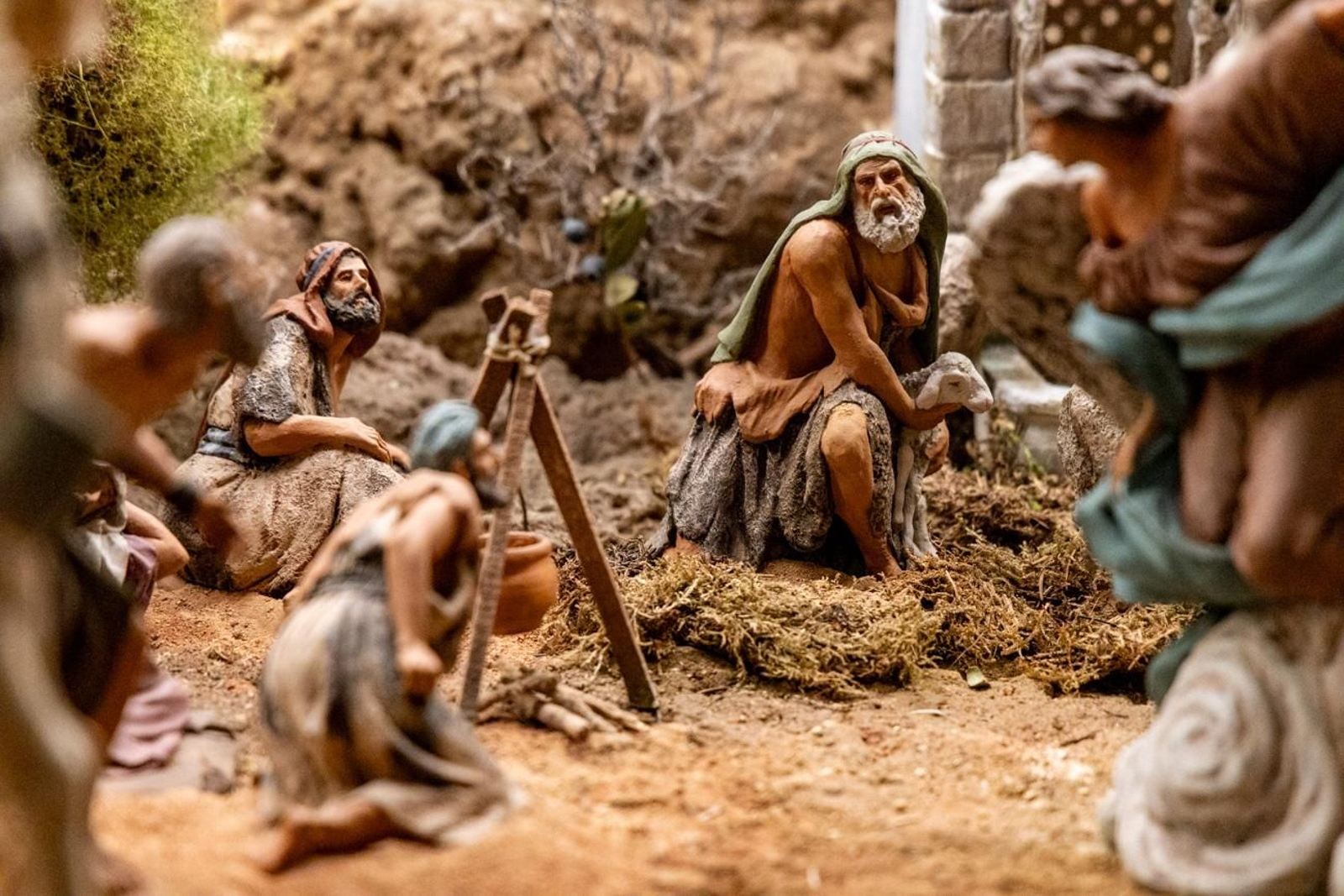 Así disfrutan en estas fechas cercanas a la Navidad los jienneses de la Ruta Belenística