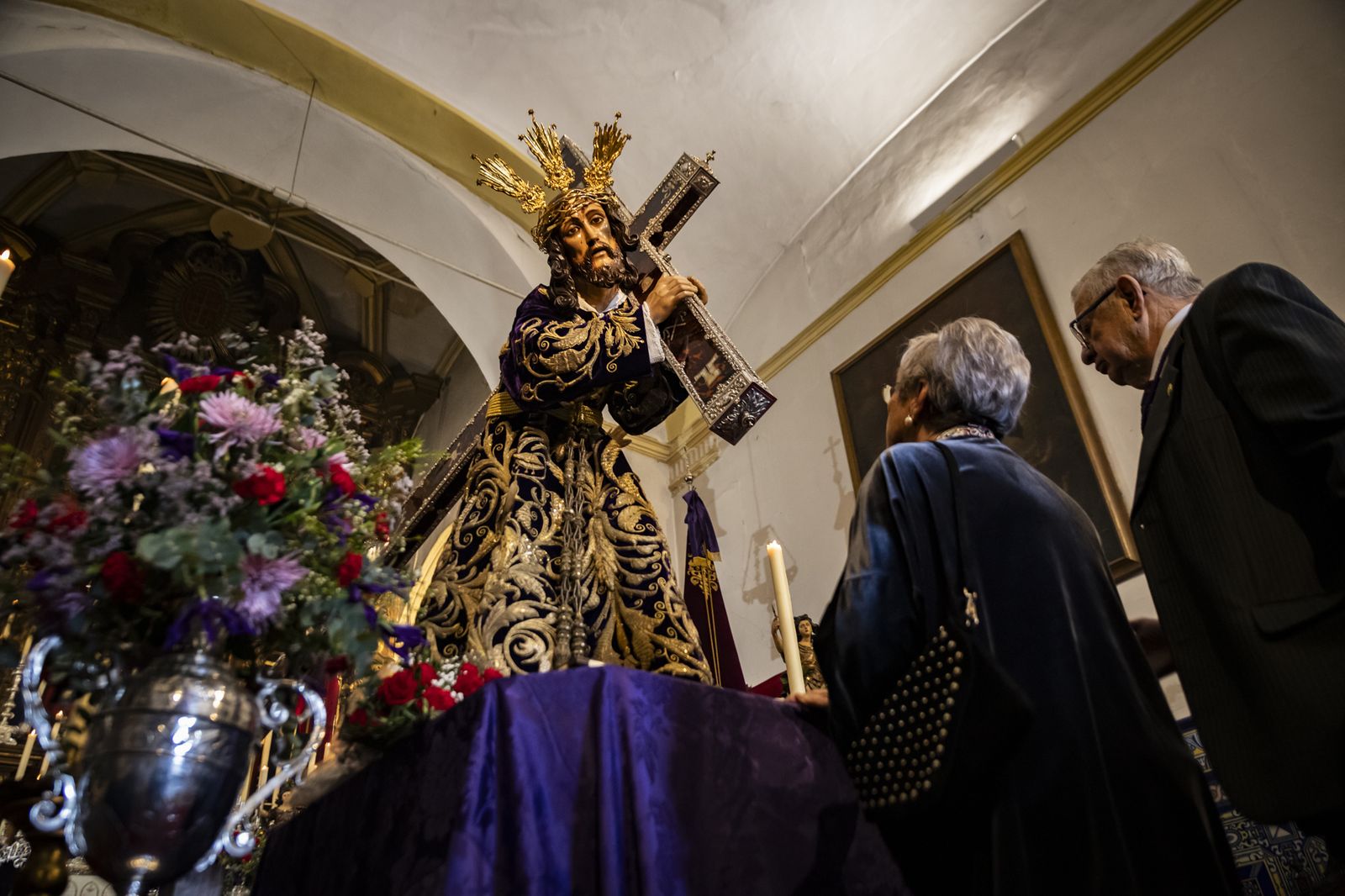 Las imágenes de los besapiés y besamanos del Segundo Domingo de Cuaresma en Jerez