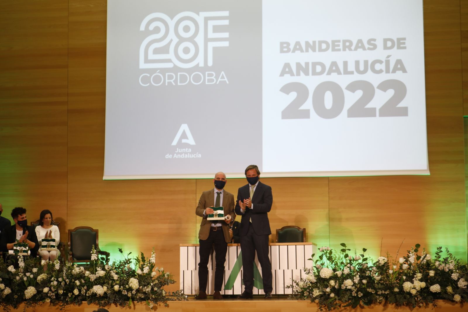 La entrega de las Banderas de Andalucía en Córdoba por el 28F, en imágenes