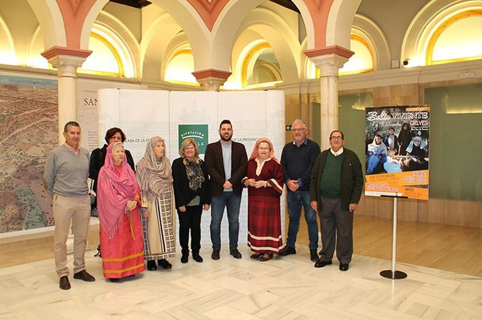 Presentación del cartel del noveno Belén Viviente de Gelves.