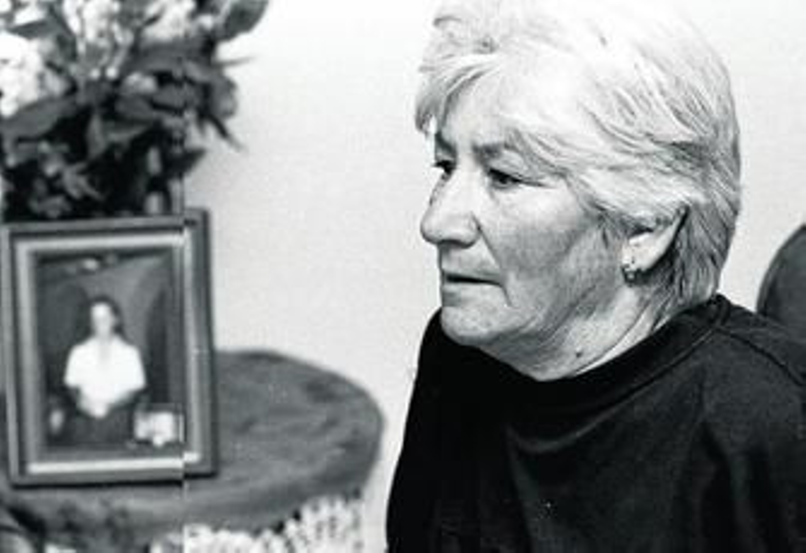 Micaela Pérez, durante una entrevista concedida a este diario hace algunos años.