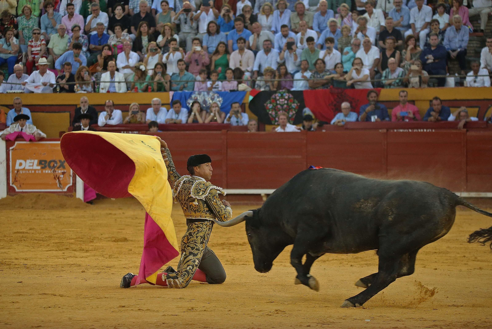 Fotos de la corrida del sábado de la Feria Taurina de Algeciras 2023: Antonio Ferrera, Manuel Escribano y Miguel Ángel Pacheco