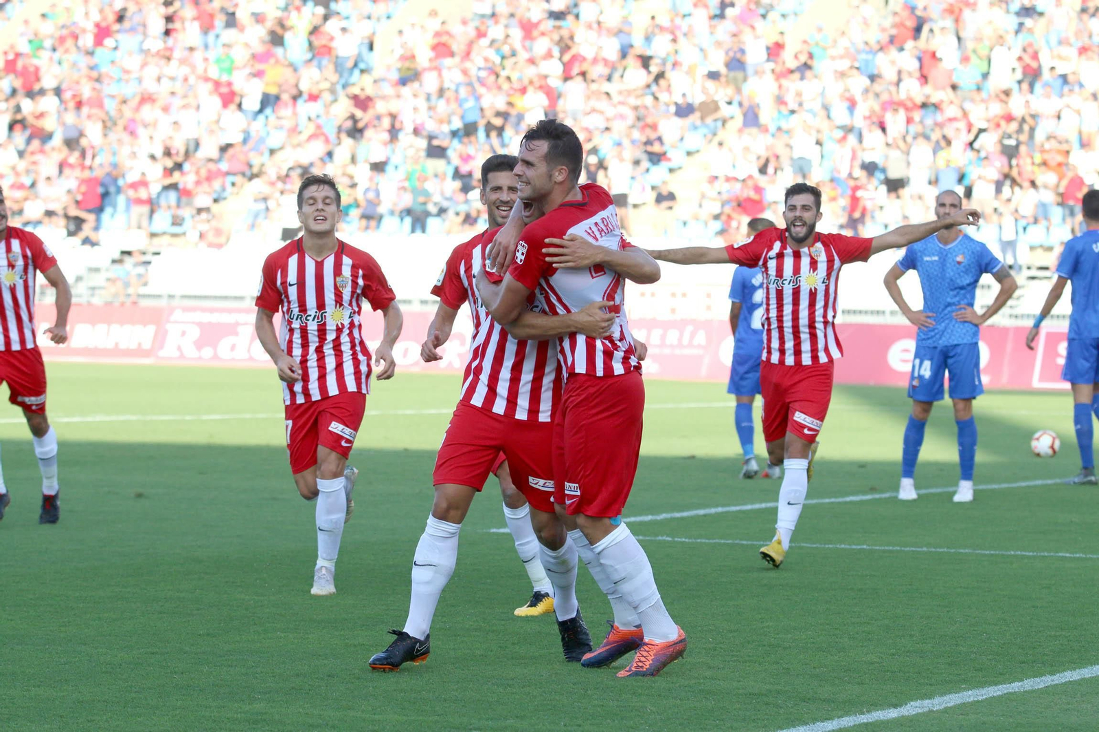 Las imágenes del Almería-Reus