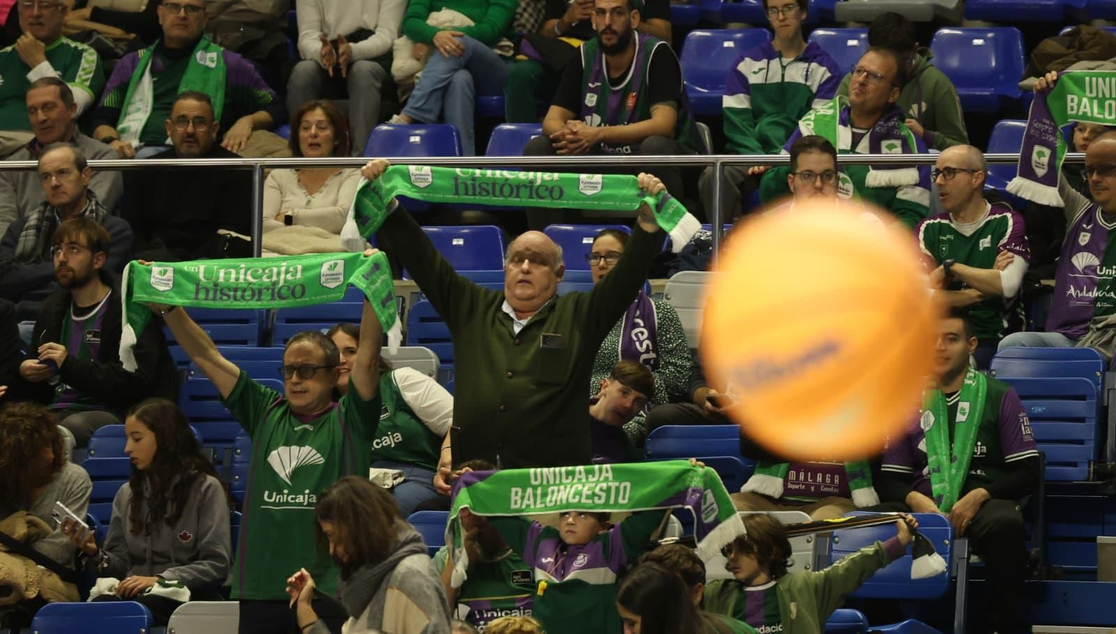 Búscate en las gradas del Martín Carpena en el Unicaja-Karditsa de BCL