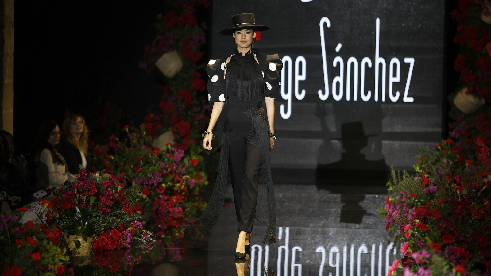 Desfile de Jorge Sánchez en la Pasarela Flamenca Tío Pepe Jerez 2024