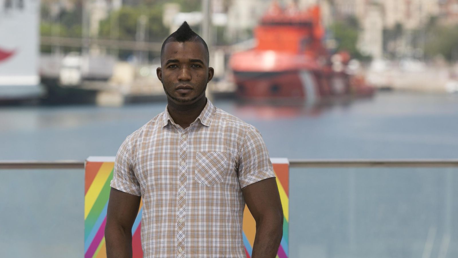 Zidane Barry saltó la valla de Melilla con 15 años.