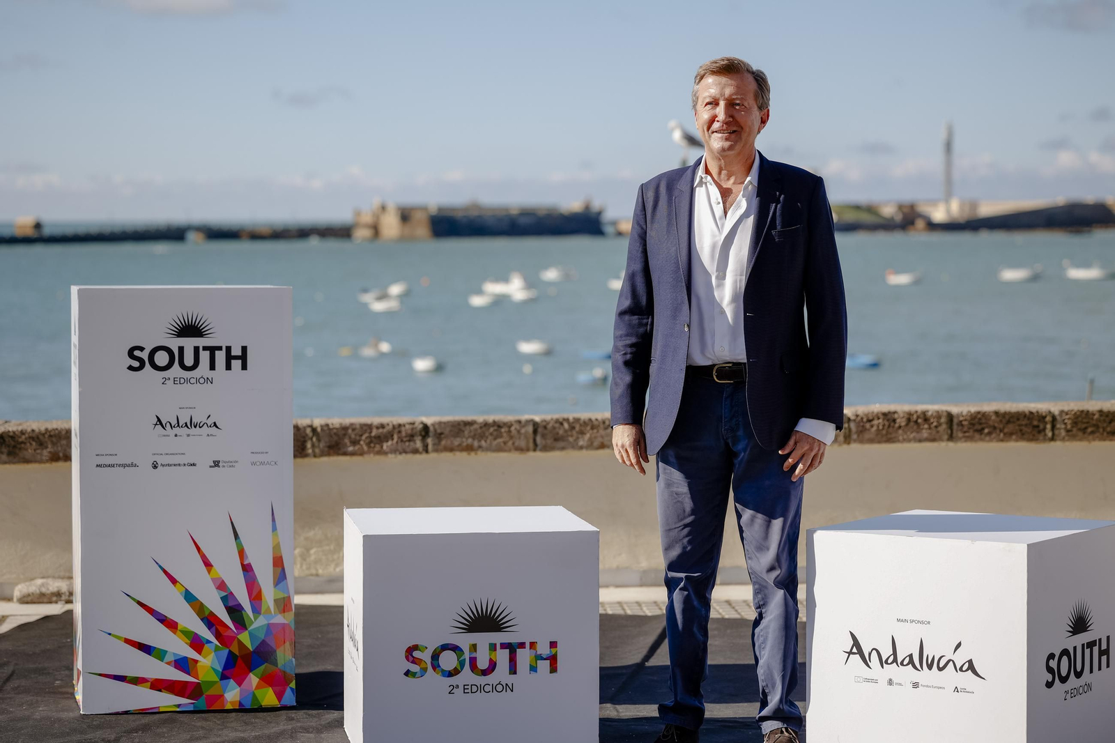 imágenes del photocall del South Series en la caleta el domingo 27