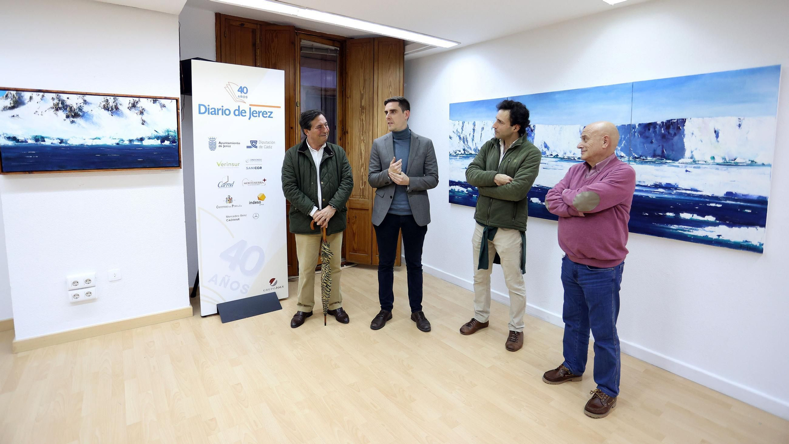 Exposición de Borja Santos en la sala 'ArteaDiario' en Jerez