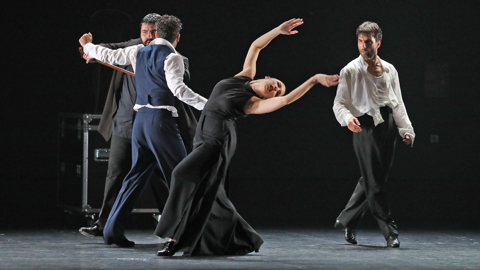 'El sombrero' de Estévez y Paños en el Festival de Jerez 2020.