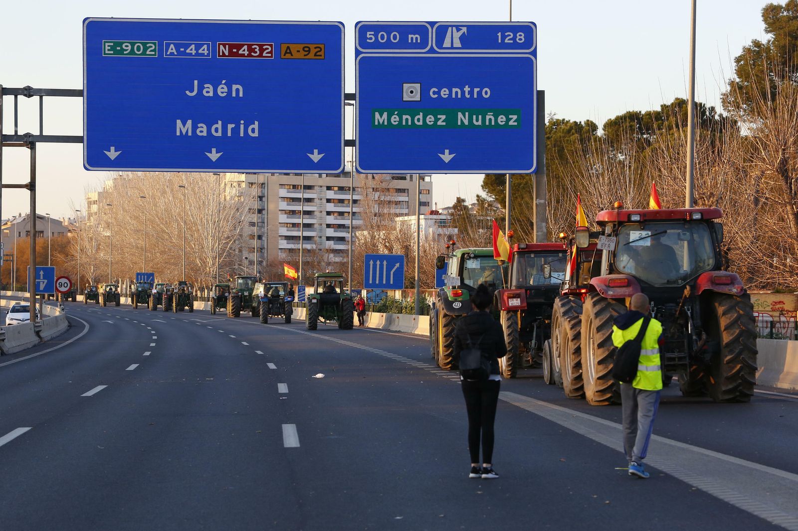Curiosidades: las mejores fotos de la manifestación del campo en Granada