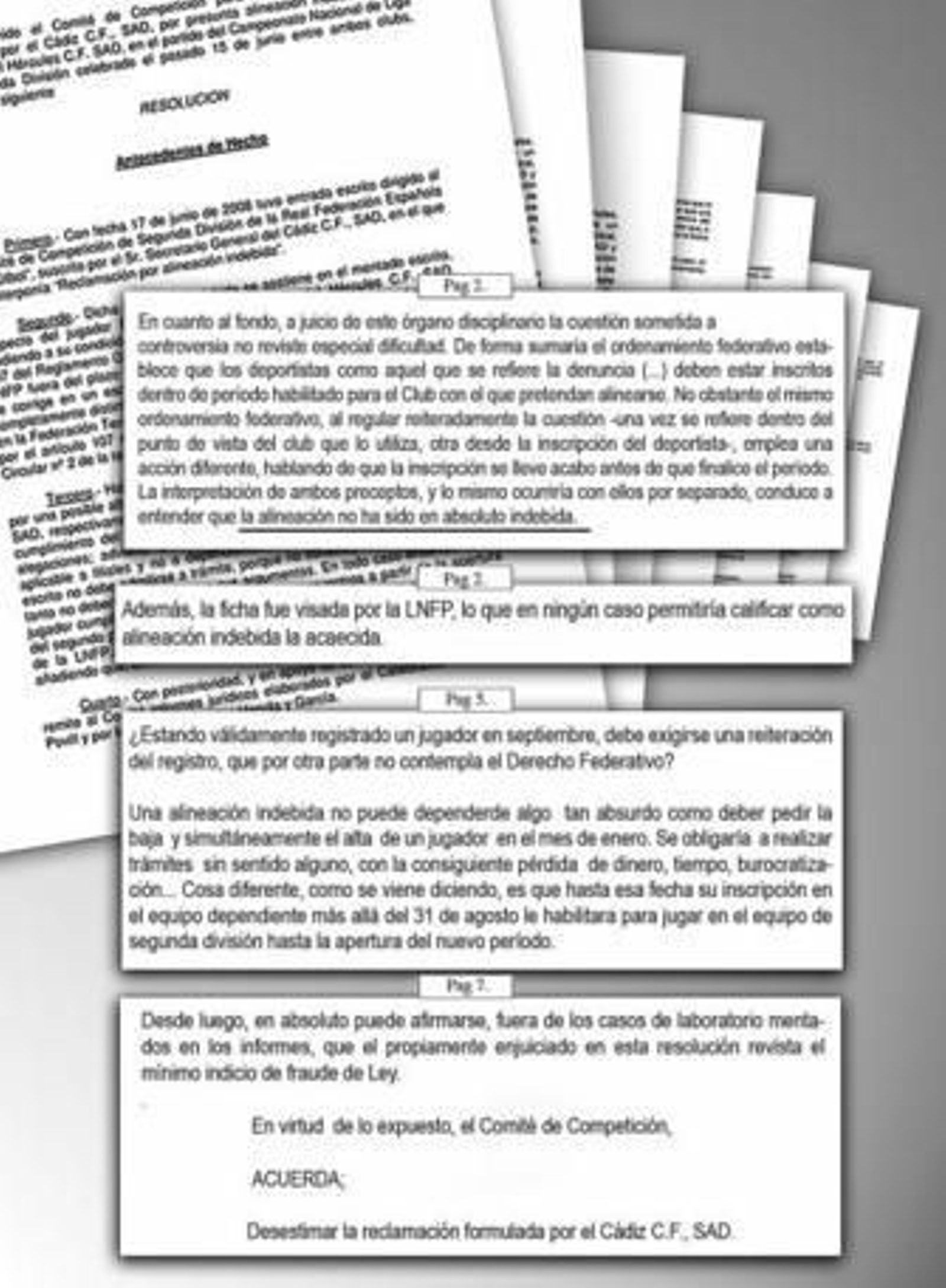 "Por fin un día feliz"