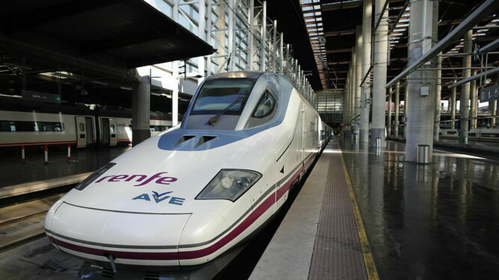 Un vagón de AVE.