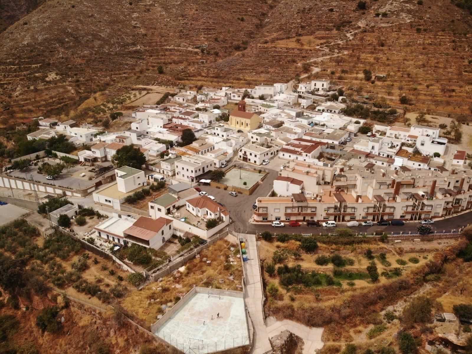 Vista aérea del marchal