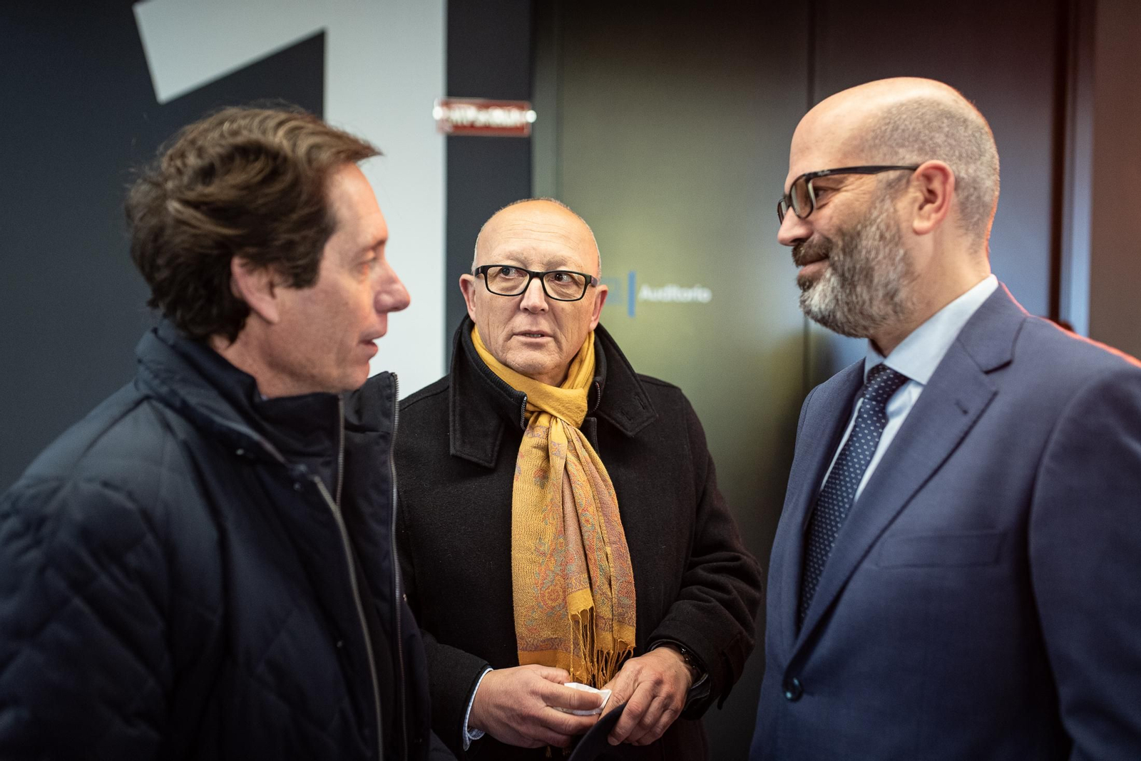 Imágenes de los invitados a la conferencia y desayuno-coloquio con Antonio Sanz en el Foro Joly Andalucía