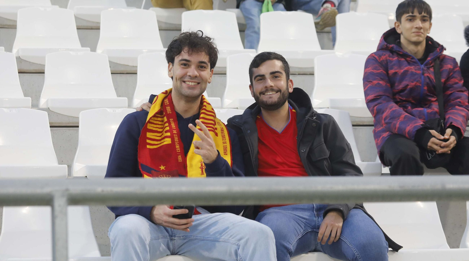 Búscate en el España-Inglaterra sub-21 de la inauguración del Ciudad de La Línea