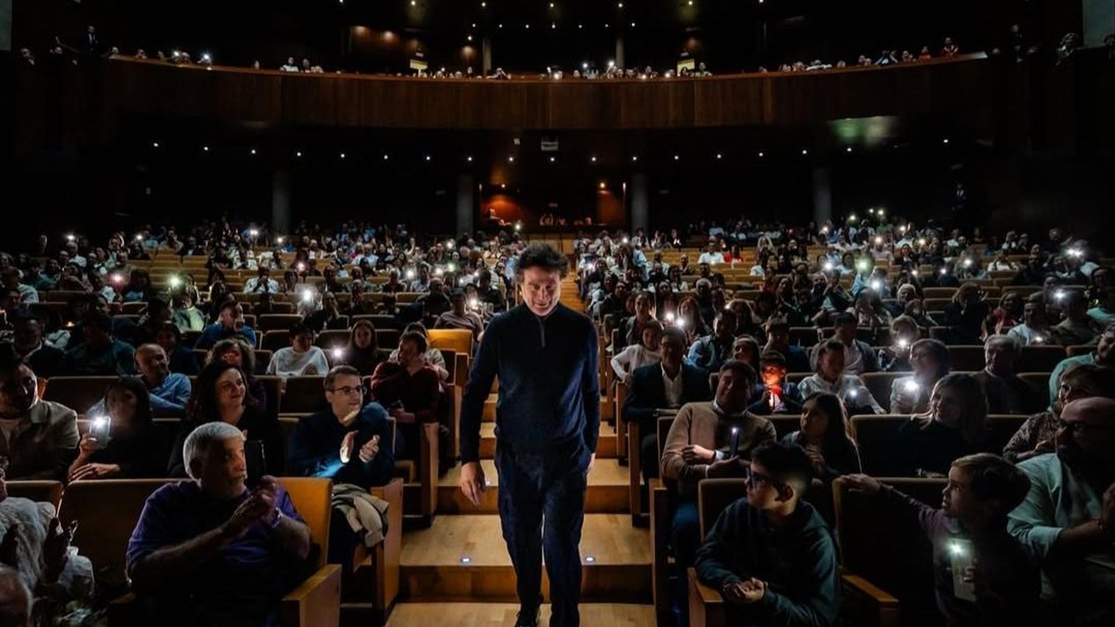 Un público entregado con el chef Pepe Rodríguez.