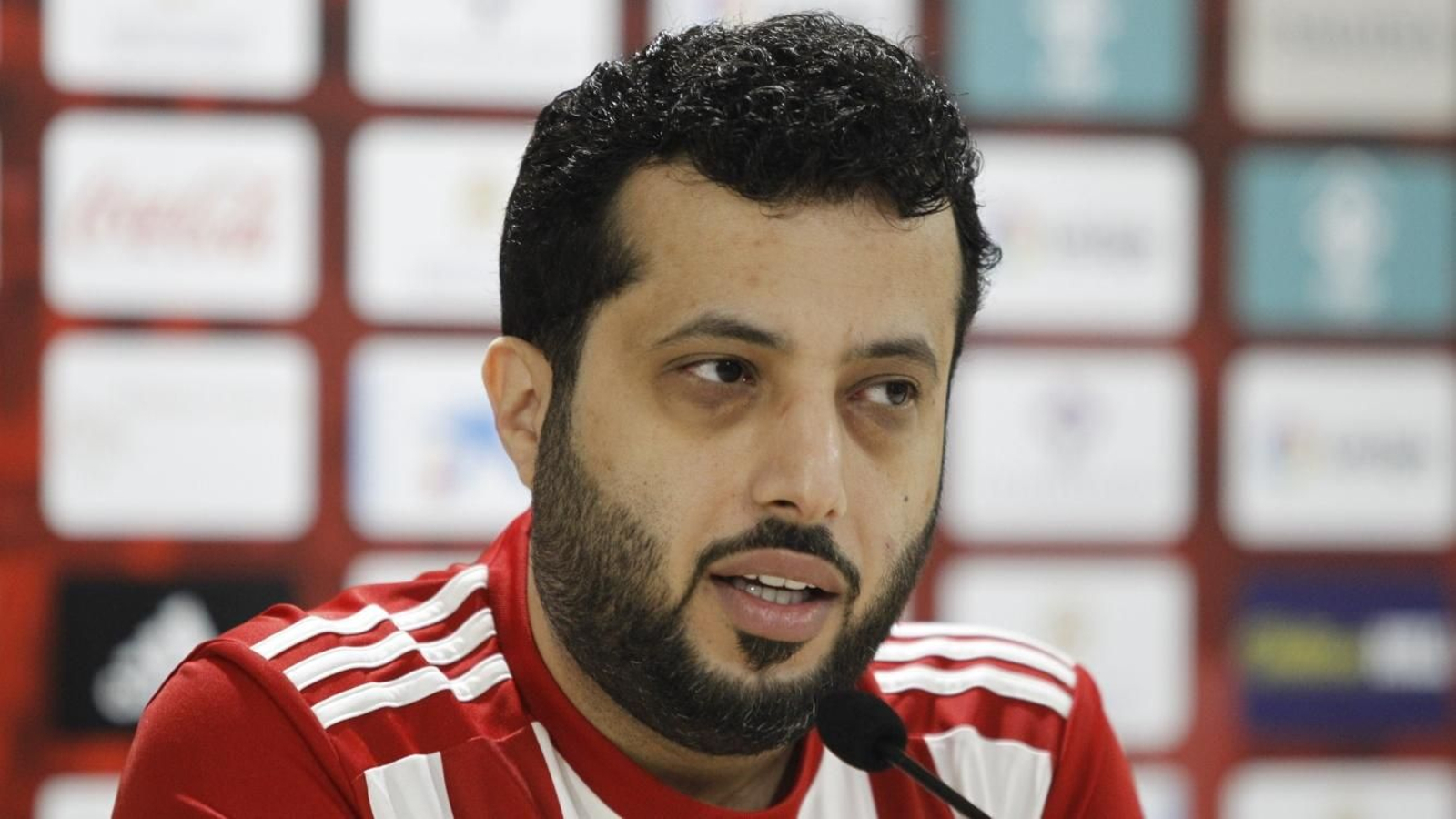 Turki Al-Sheikh, en su primera rueda de prensa en Almería.