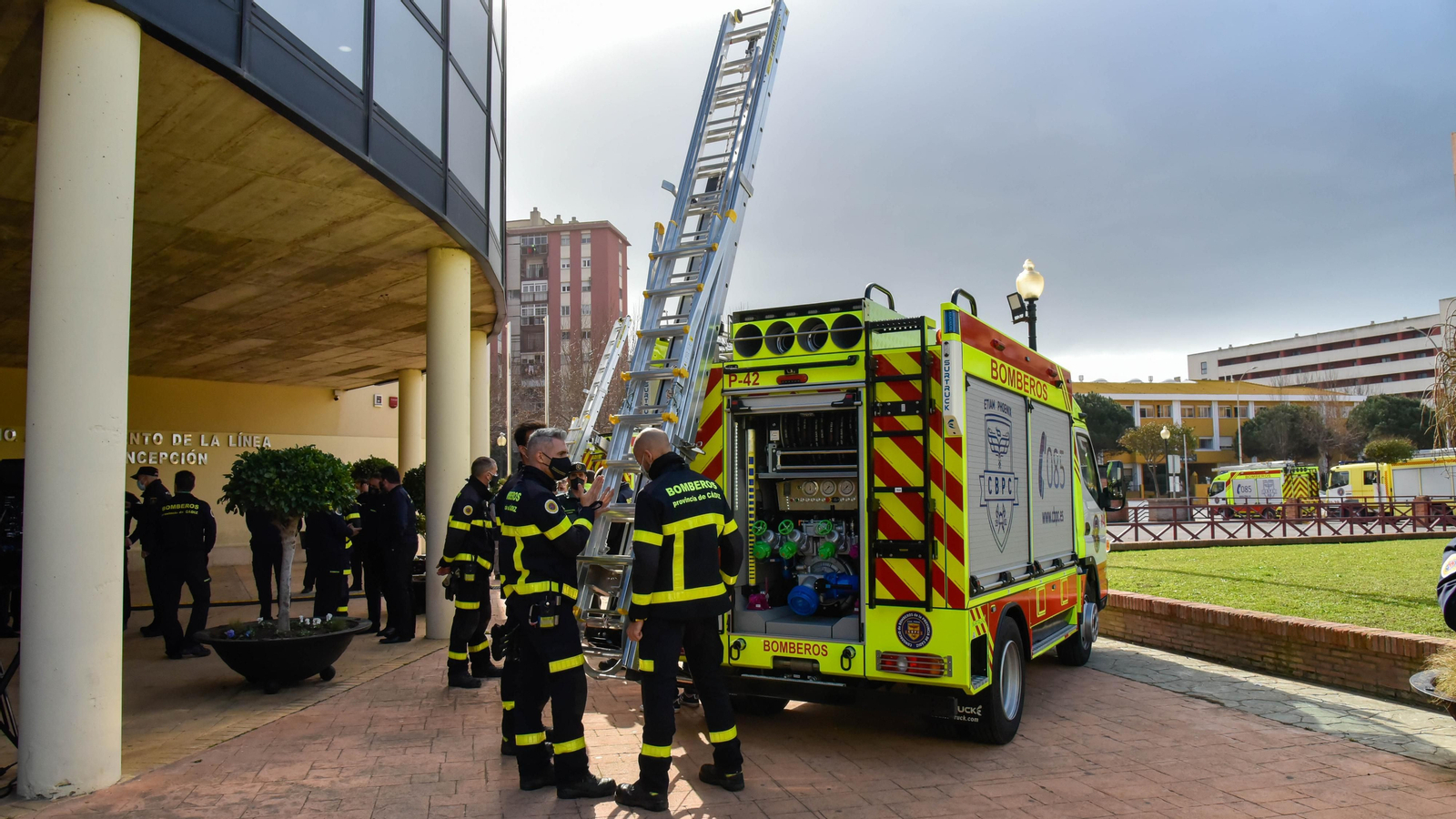 Las fotos de los nuevos vehículos autobomba del Consorcio de Bomberos