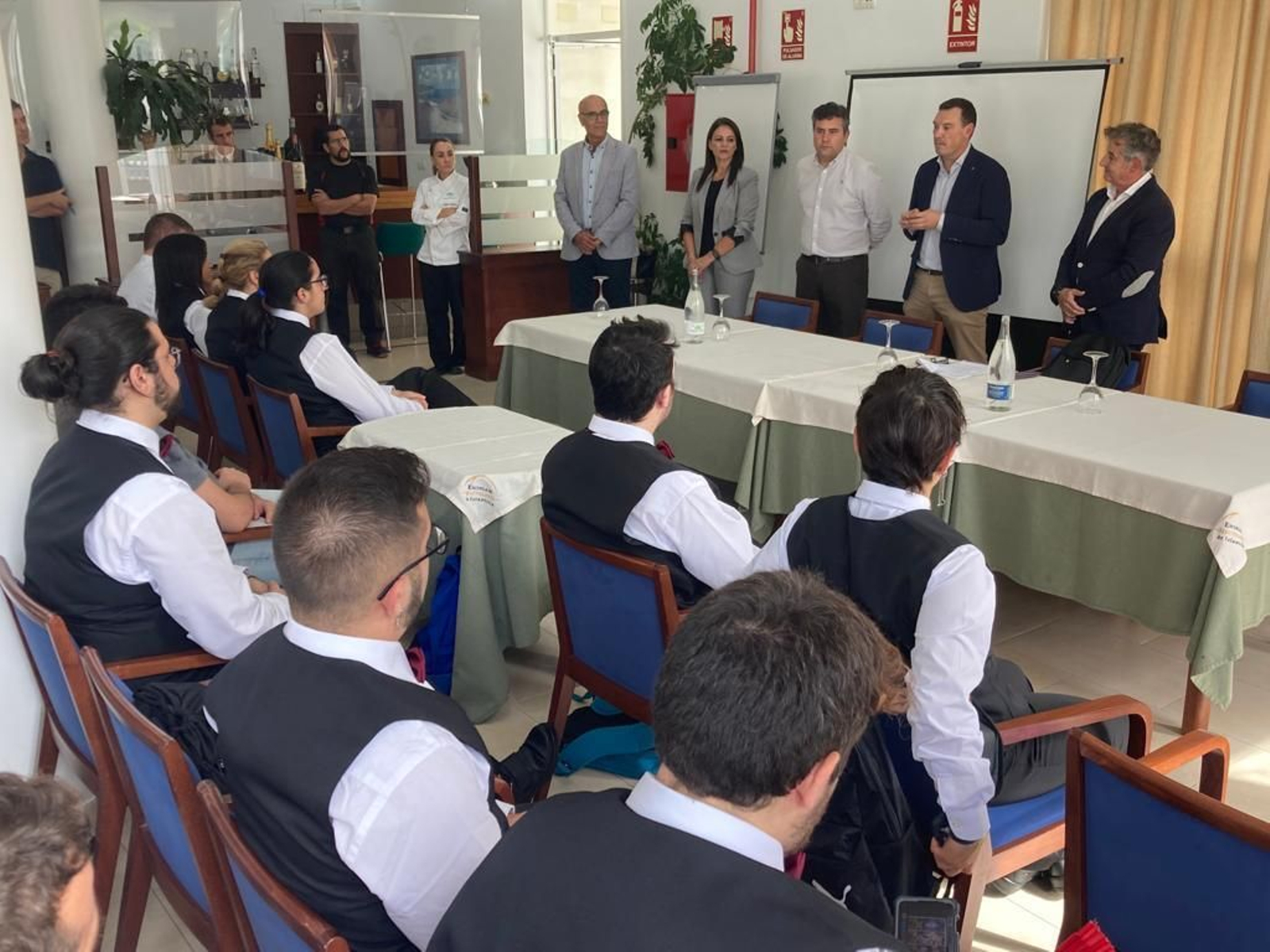 Un momento del inicio del curso académico