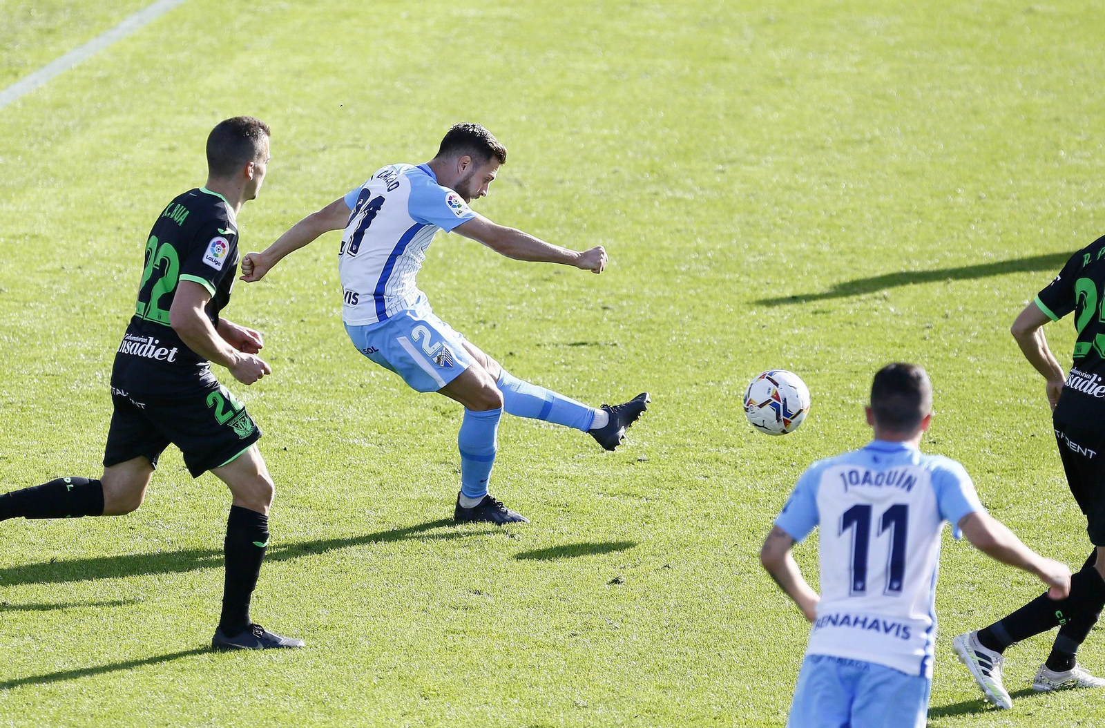 Las fotos del Málaga - Leganés