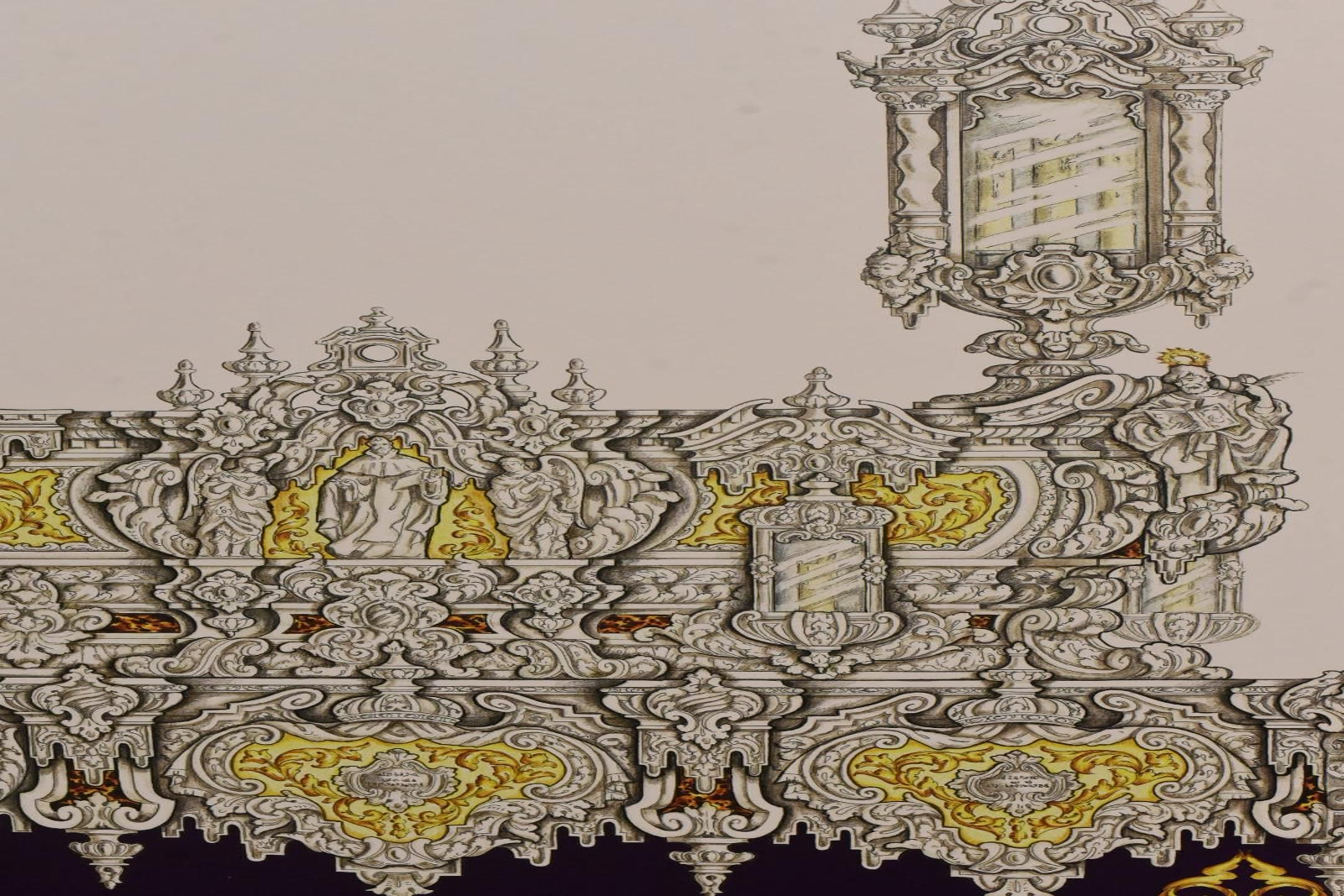 La Quinta Angustia de Córdoba presenta el diseño del paso del Señor del Soberano Poder