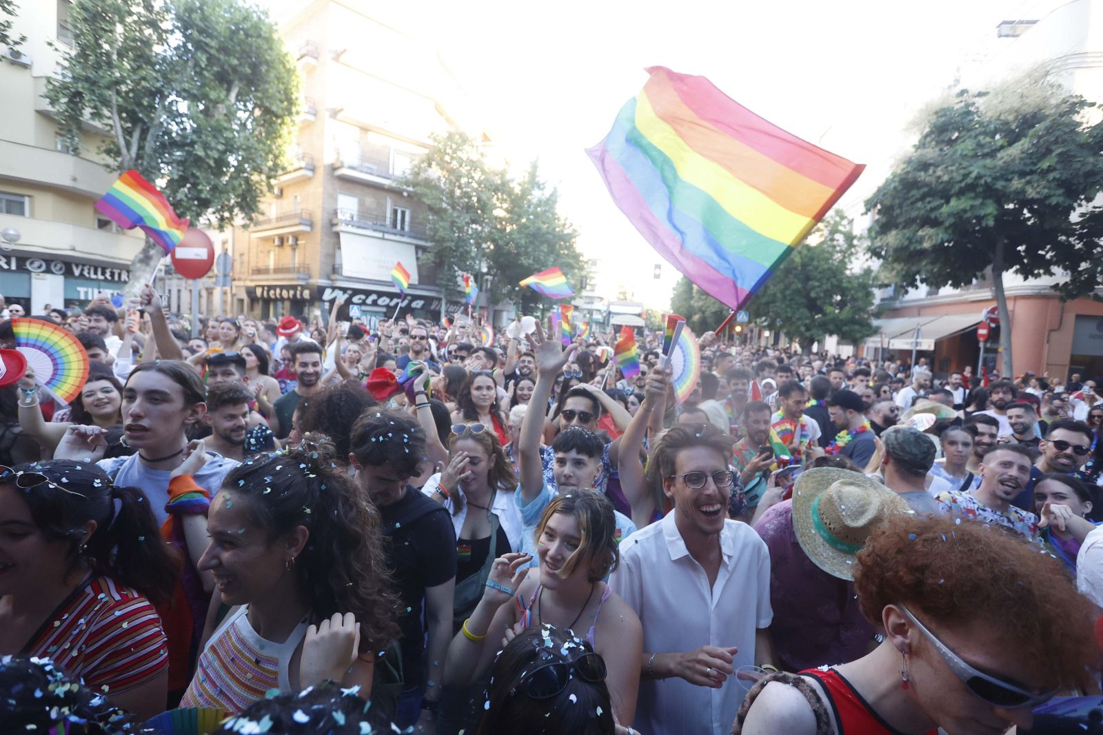 Manifestación del Orgullo 2022 en Sevilla.
