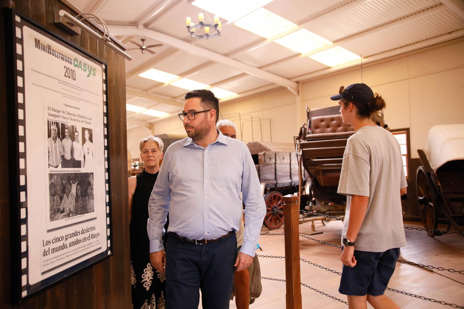 Imágenes del museo a los grandes empresarios y familias históricas de Almería