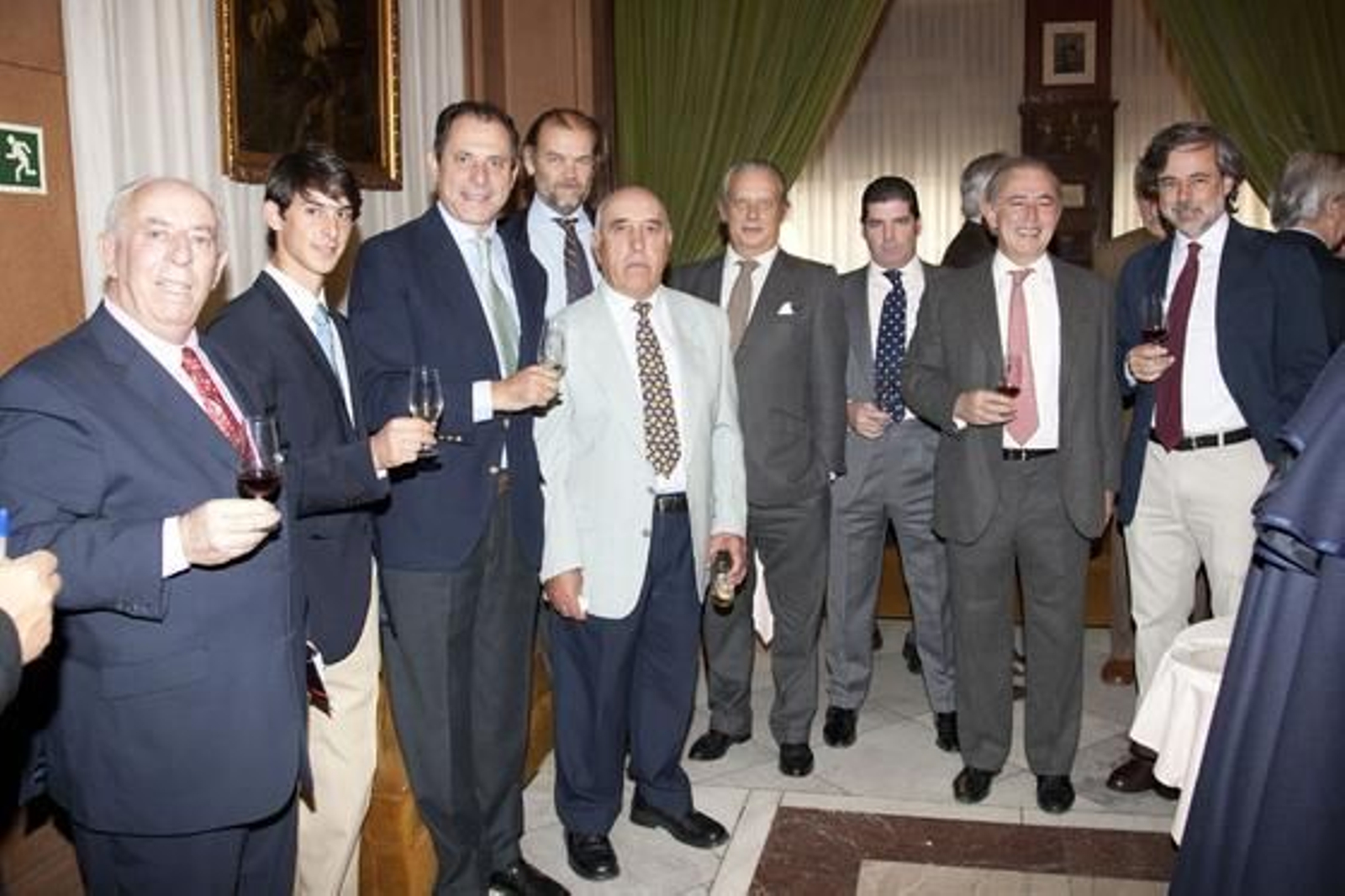 Pepe Alba, Pablo Guerrero jr., Pablo Guerrero, Juan Pemán, Manuel Retane, Bosco Nowack, Enrique Coca, José Ignacio Barón y Jaime Bohórquez

Foto: Alberto Morales