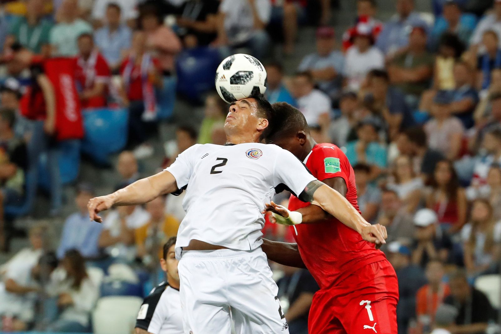 Las imágenes del Suiza-Costa Rica