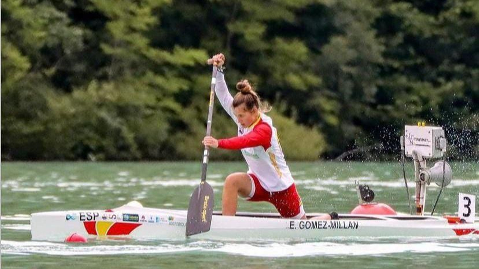 Elena Gómez-Millán en competición internacional