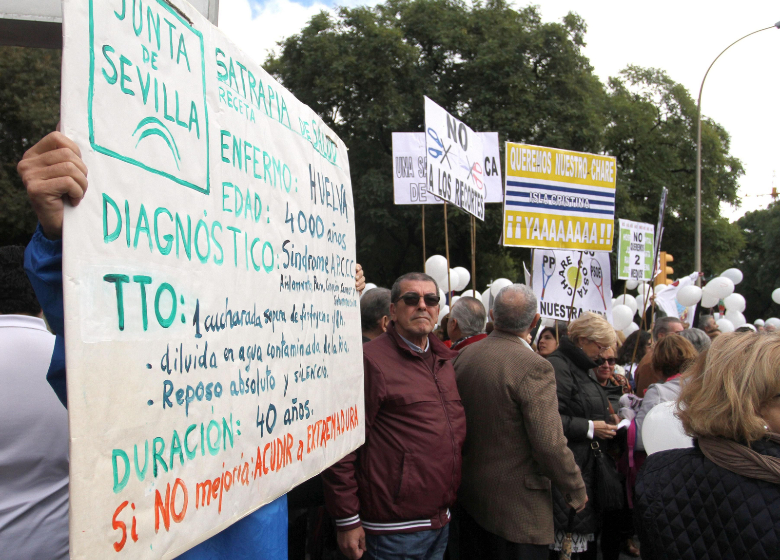 Manifestación por una sanidad pública digna