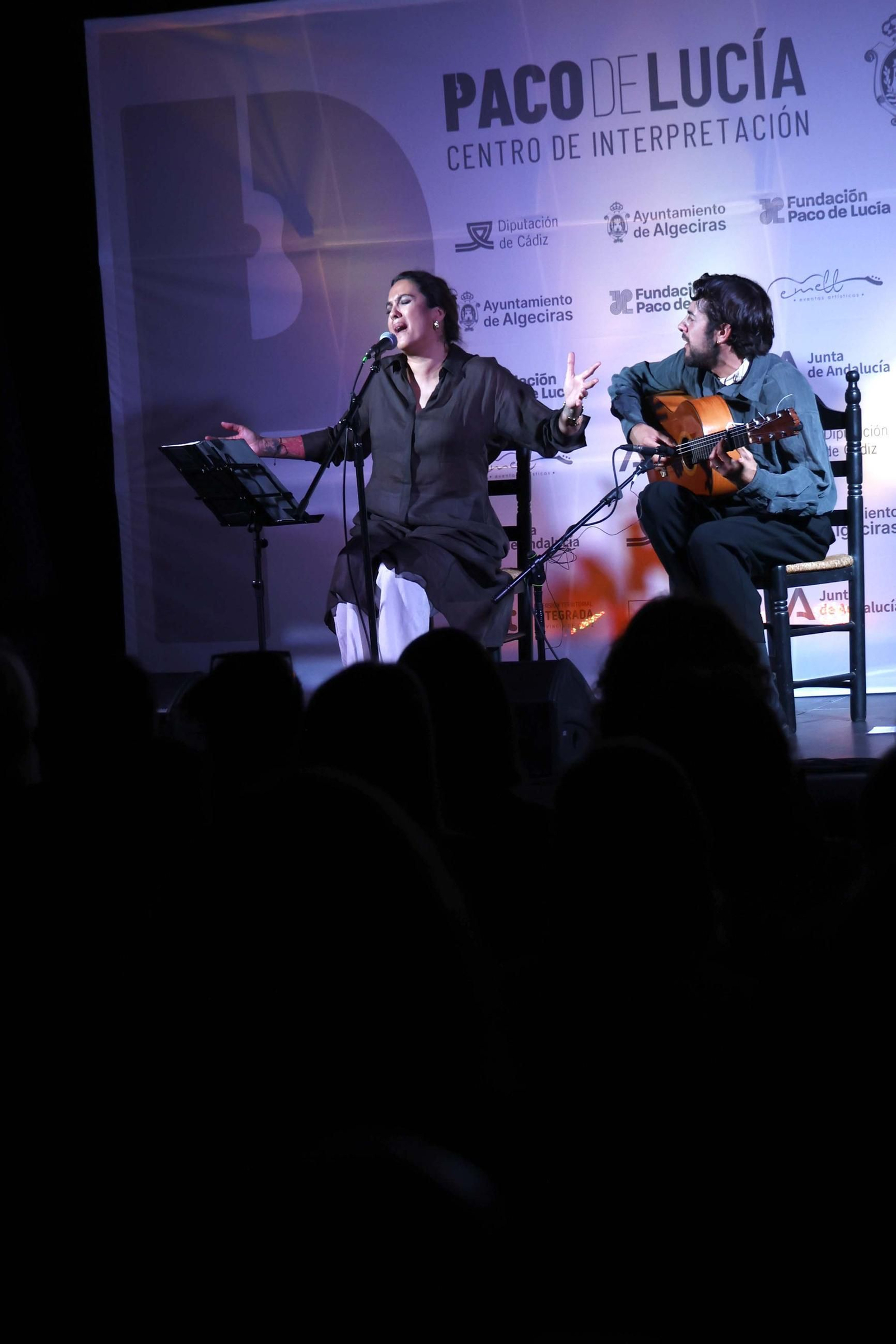 Fotos del concierto de Alba Molina y Victor Franco en el Centro de Paco de Lucía en Algeciras