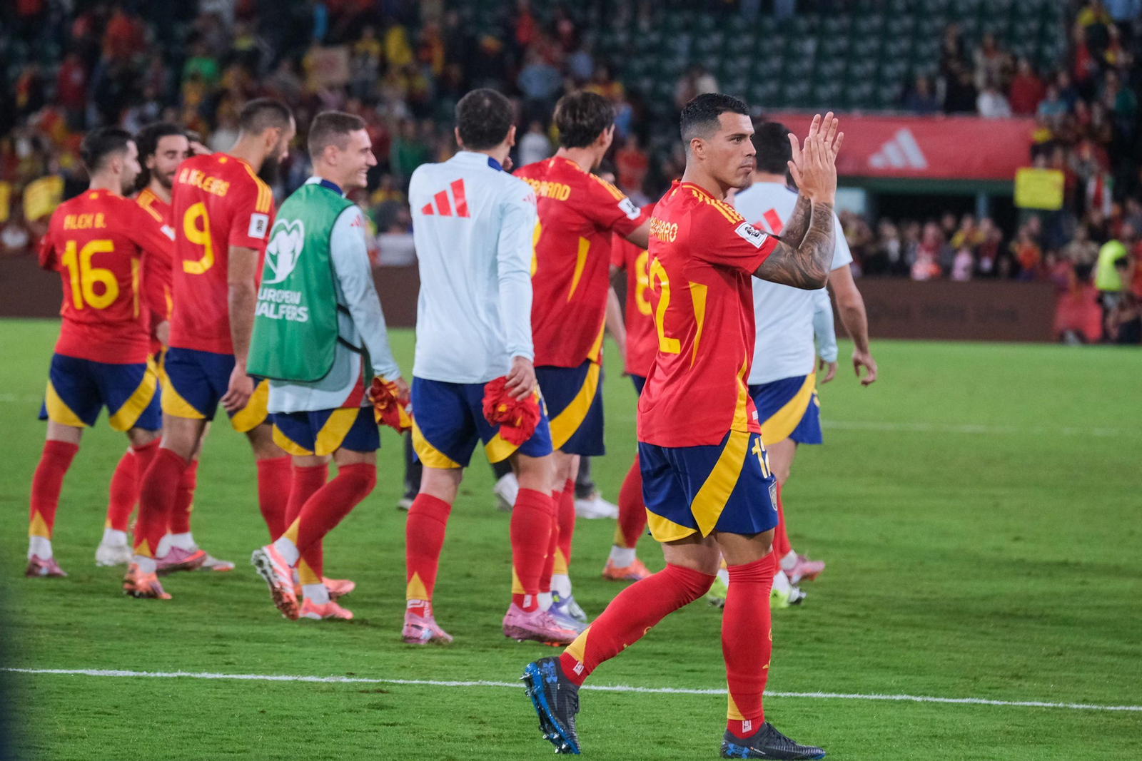 Las mejores fotos del España-Georgia