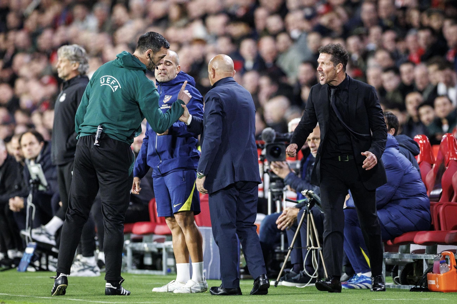 Las imágenes del PSV Eindhoven-Atlético de Madrid